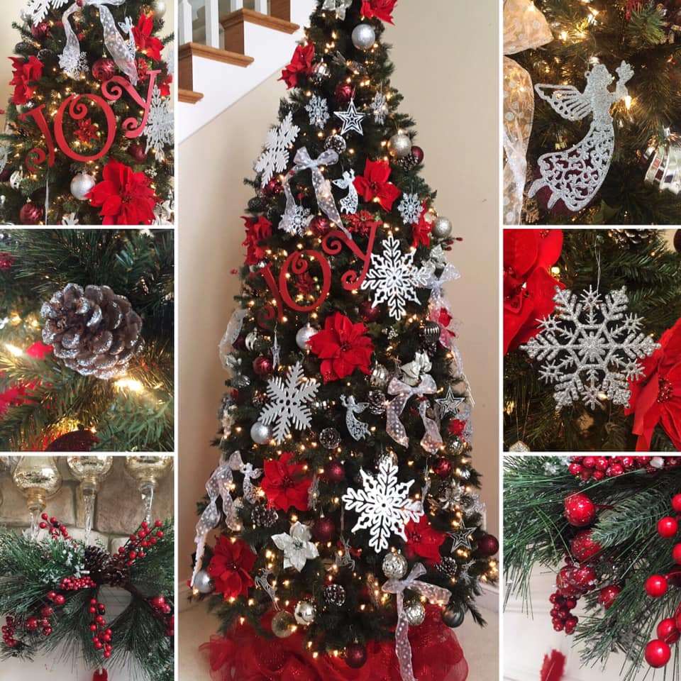red-silver-christmas-tree-decor