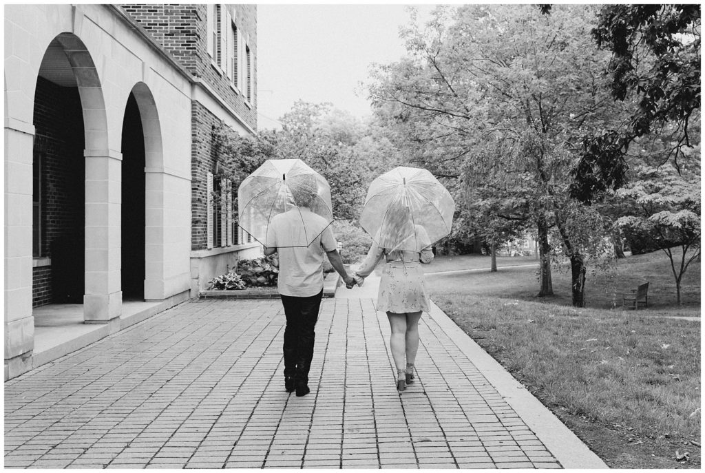 black-and-white-umbrella-rainy-day-engagement