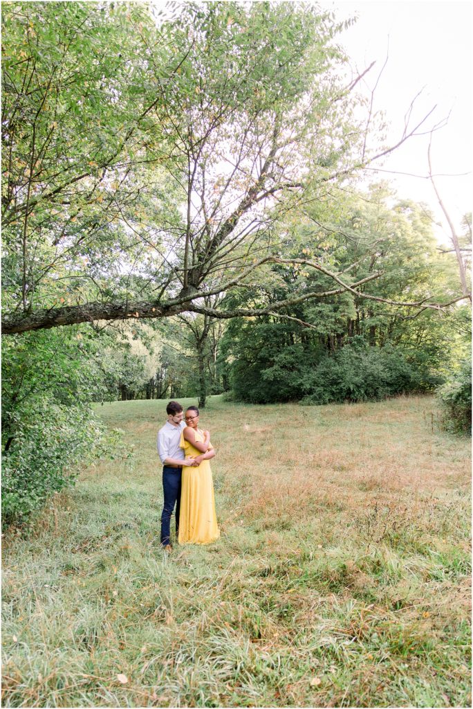 yellow-dress-engagement-outfit-ideas