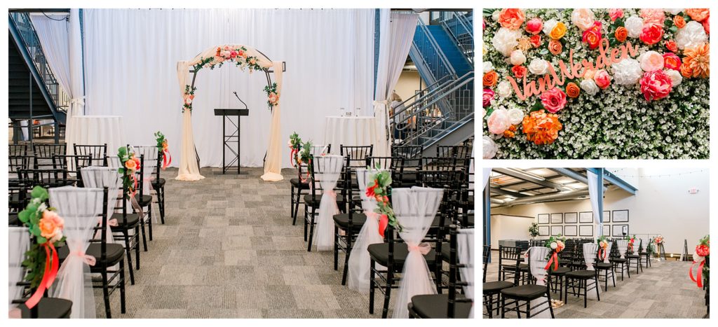 Clearwater Place Wedding indoor ceremony picture