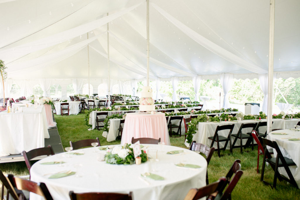 elegant-backyard-tent-wedding-in-michigan